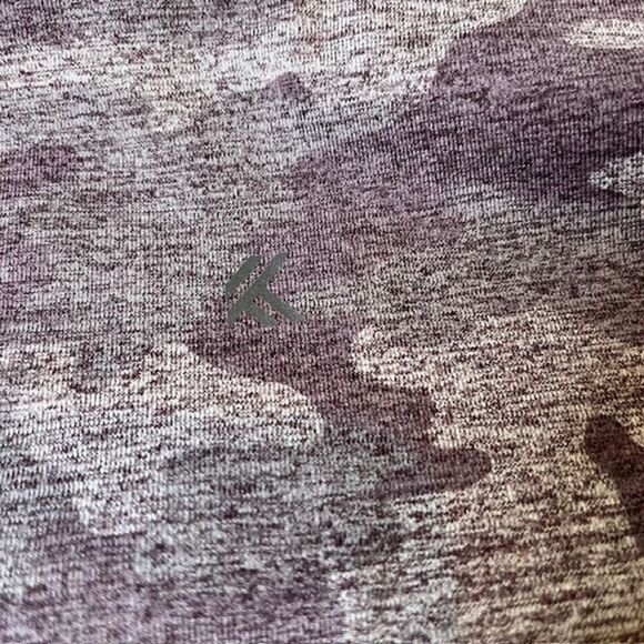 Kyodan Leggings Cropped Purple Camo Print Size Medium - Picture 6 of 9